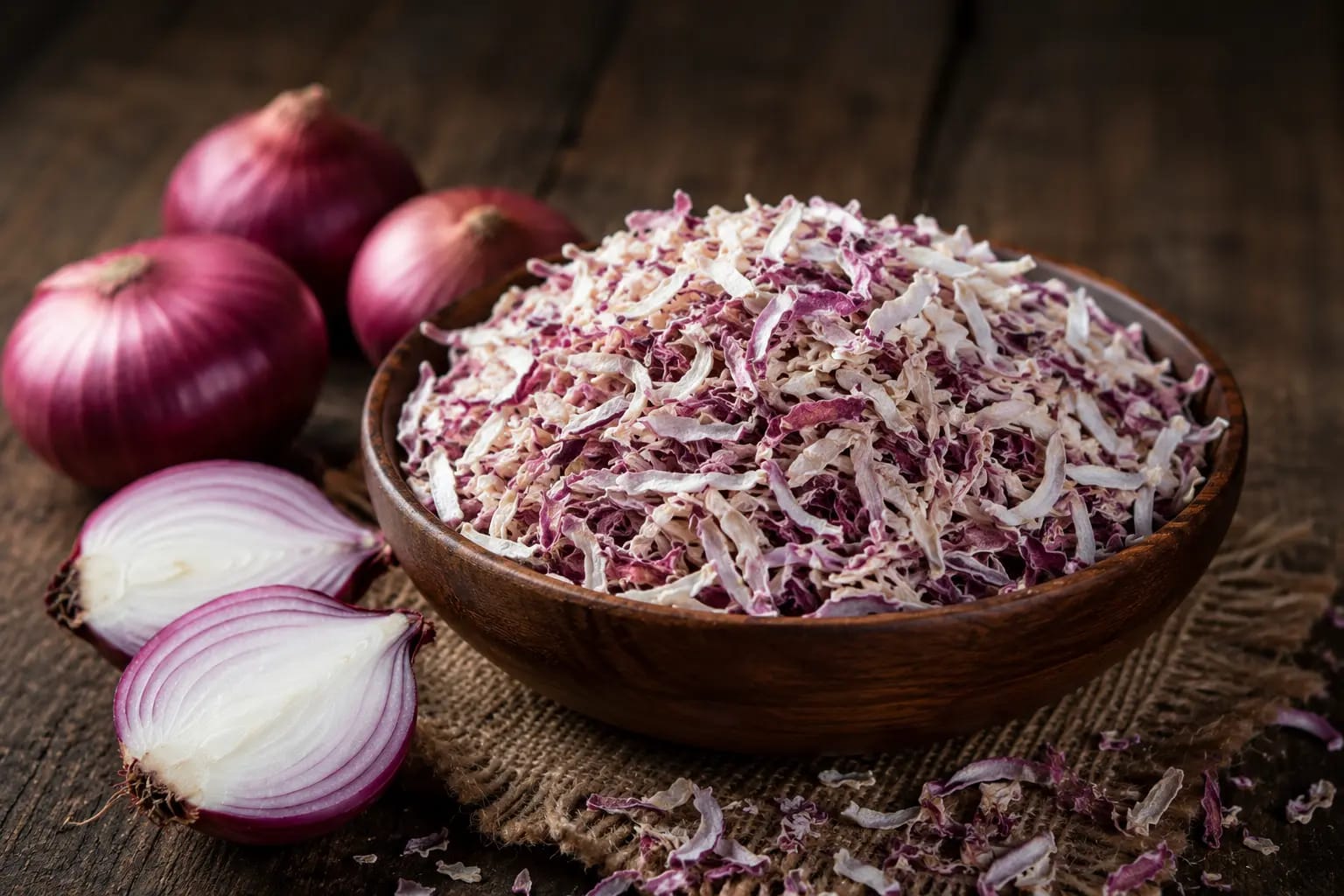 Dehydrated Red Onion Flakes